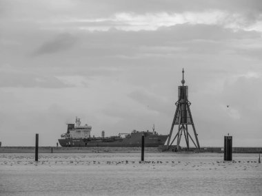 Alman kuzey denizindeki Helgoland Adası.