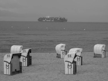 Alman kuzey denizindeki Helgoland Adası.