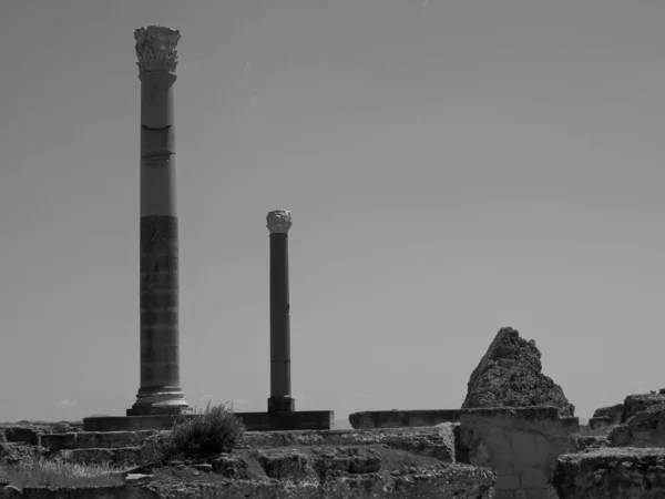 Staden Tunis Vid Medelhavet — Stockfoto