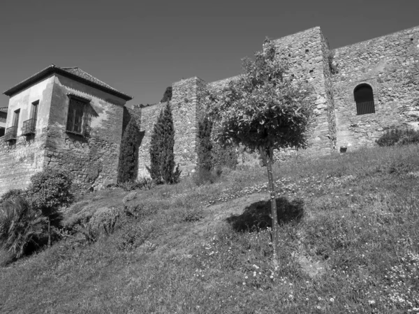 Spaanse Stad Malaga Aan Middellandse Zee — Stockfoto