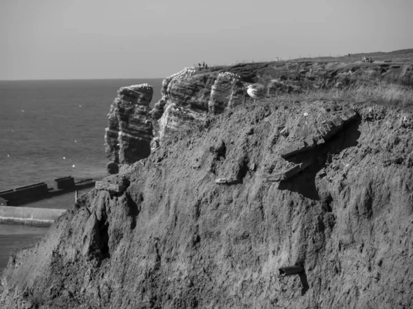 Isla Helgoland Mar Del Norte Alemán — Foto de Stock