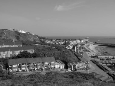 Alman kuzey denizindeki Helgoland Adası.