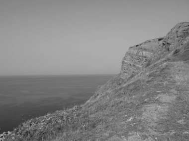 Alman kuzey denizindeki Helgoland Adası.