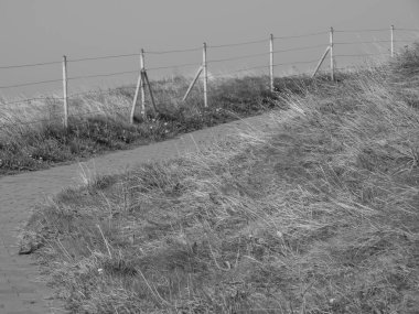 Alman kuzey denizindeki Helgoland Adası.