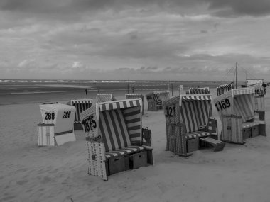 Almanya Langeoog beach