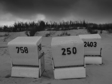 Almanya Langeoog beach