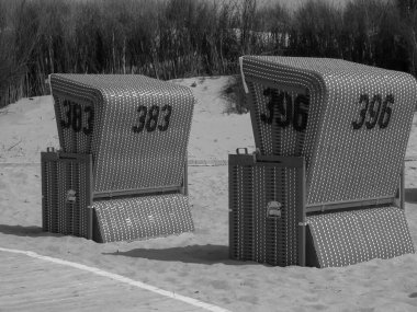Almanya Langeoog beach
