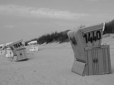 Almanya Langeoog beach
