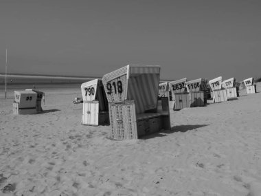 Almanya Langeoog beach