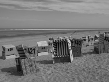 Almanya Langeoog beach