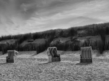 Almanya Langeoog beach