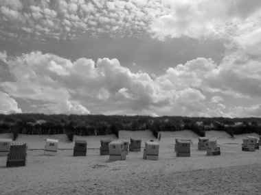 Almanya Langeoog beach