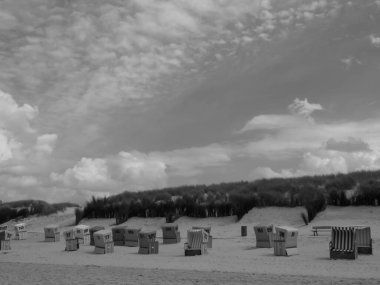 Almanya Langeoog beach
