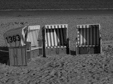 Almanya Langeoog beach