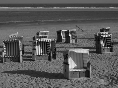 Almanya Langeoog beach