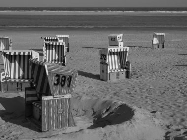 Almanya Langeoog beach