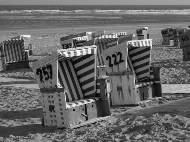 Almanya Langeoog beach