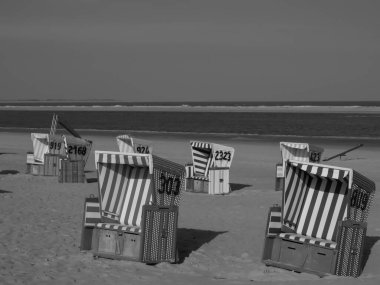 Almanya Langeoog beach