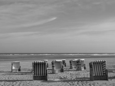 Almanya Langeoog beach