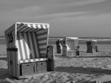Almanya Langeoog beach
