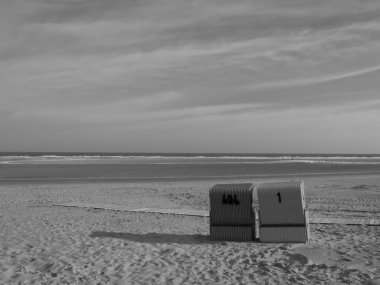 Almanya Langeoog beach