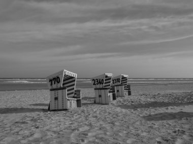 Almanya Langeoog beach