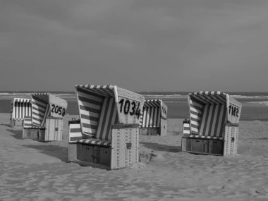 Almanya Langeoog beach