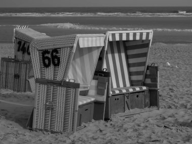 Almanya Langeoog beach