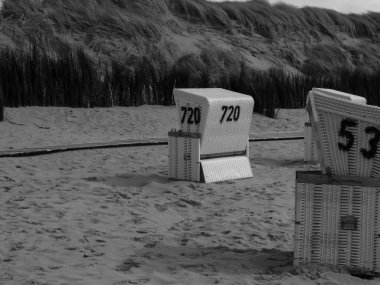 Almanya Langeoog beach