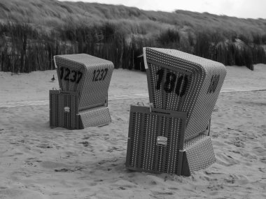 Almanya Langeoog beach