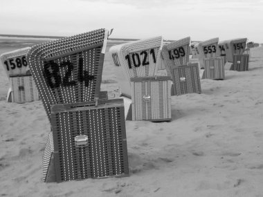 Almanya Langeoog beach