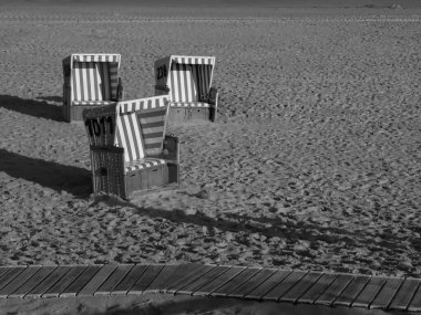 Almanya Langeoog beach