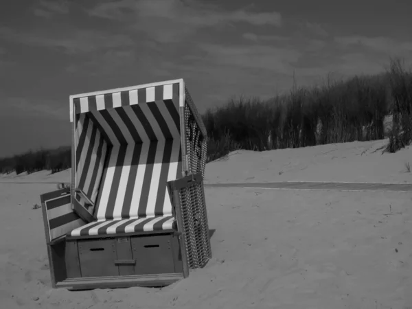 Praia Langeoog Alemanha — Fotografia de Stock