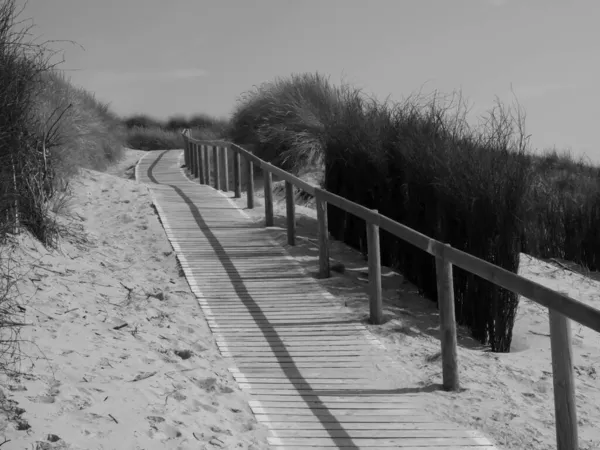 ドイツの Langeoog のビーチ — ストック写真