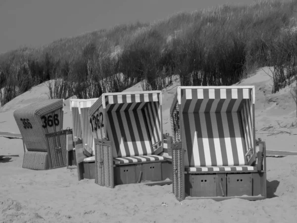 Beach Langeoog Germany — Stock Photo, Image