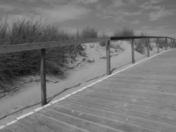 Beach Langeoog Germany — Stock Photo, Image