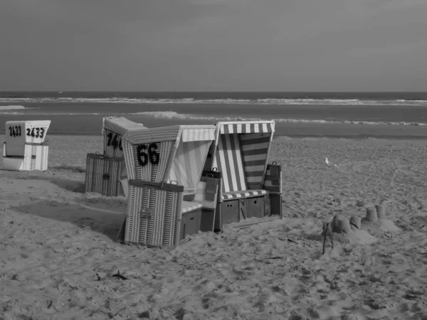 Almanya Langeoog Beach — Stok fotoğraf