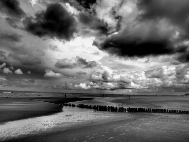 Almanya 'da Norderney Plajı