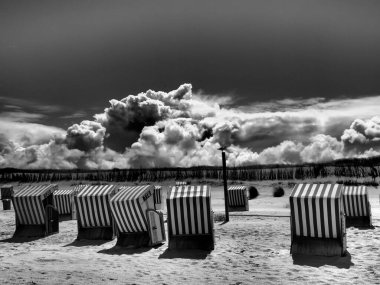 Almanya 'da Norderney Plajı