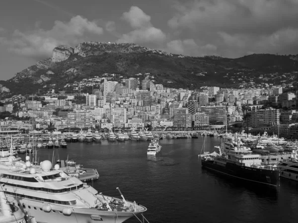Монако Средиземном Море — стоковое фото