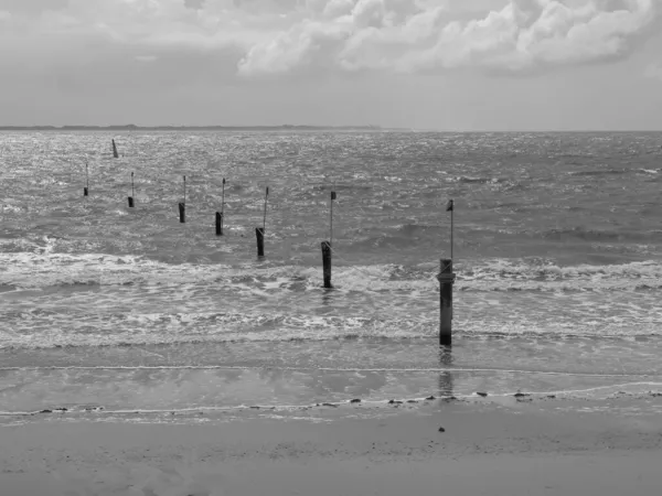 Het Strand Van Norderney Duitsland — Stockfoto