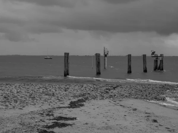 Praia Norderney Alemanha — Fotografia de Stock