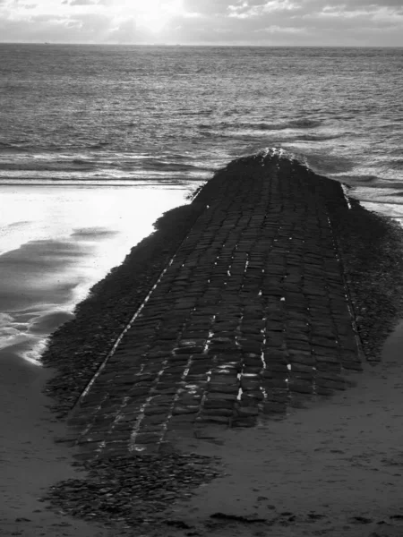 Praia Norderney Alemanha — Fotografia de Stock