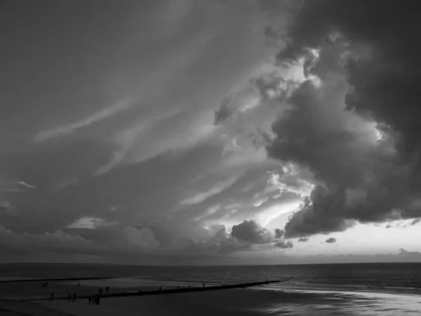 Playa Norderney Alemania — Foto de Stock