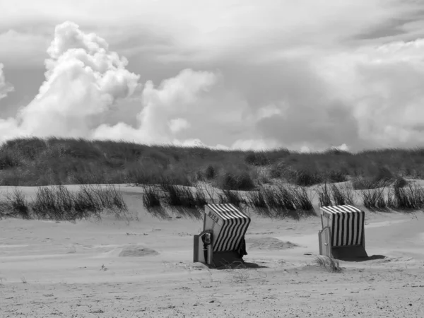 Der Strand Von Norderney Deutschland — Stockfoto