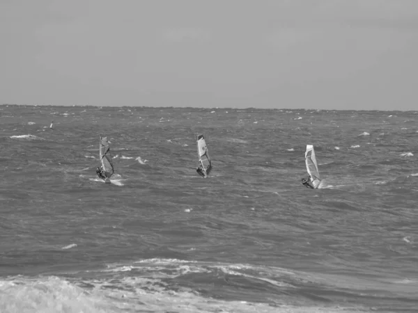 Praia Norderney Alemanha — Fotografia de Stock