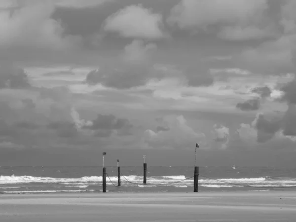 Stranden Norderney Tyskland — Stockfoto