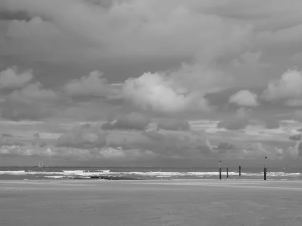 Stranden Norderney Tyskland — Stockfoto