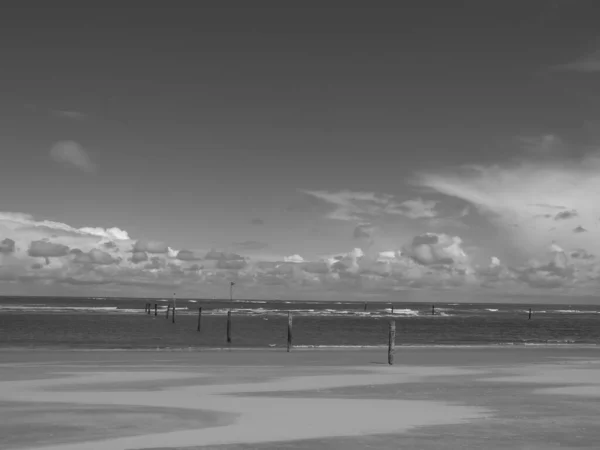 Plaża Norderney Niemczech — Zdjęcie stockowe