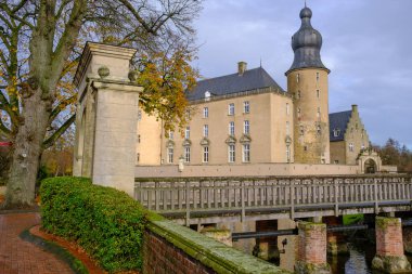 Alman Munesterland 'indeki gemen şatosu.